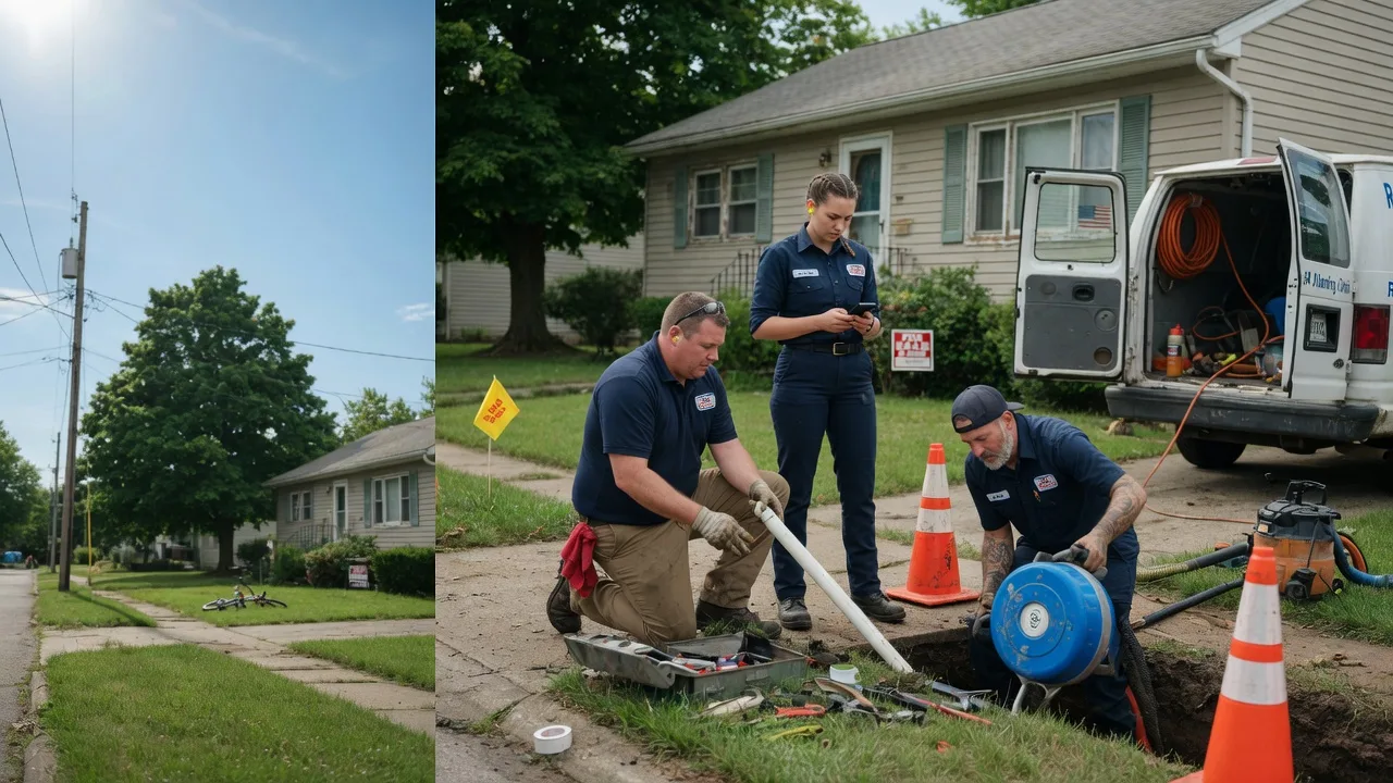 Sewer Line Repair in Lee Center, IL near me